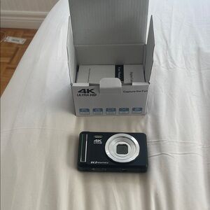 BRAND NEW / never used 4K Ultra HD Black Digital Camera from amazon
